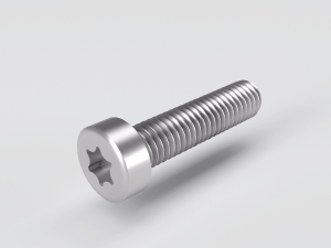 Hexalobular head cap screw