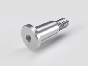 Hexagon socket head shoulder screw low head