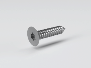 Hexalobular countersunk head self tapping screw - AB