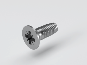 Pozi countersunk head Taptite screw  - Form M